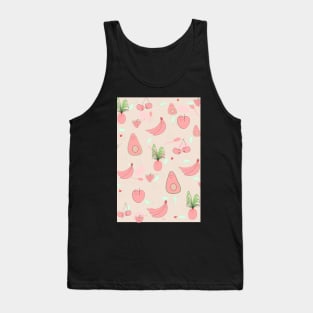 Pink Fruits Tank Top